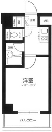 都立大学駅 徒歩8分 4階の物件間取画像